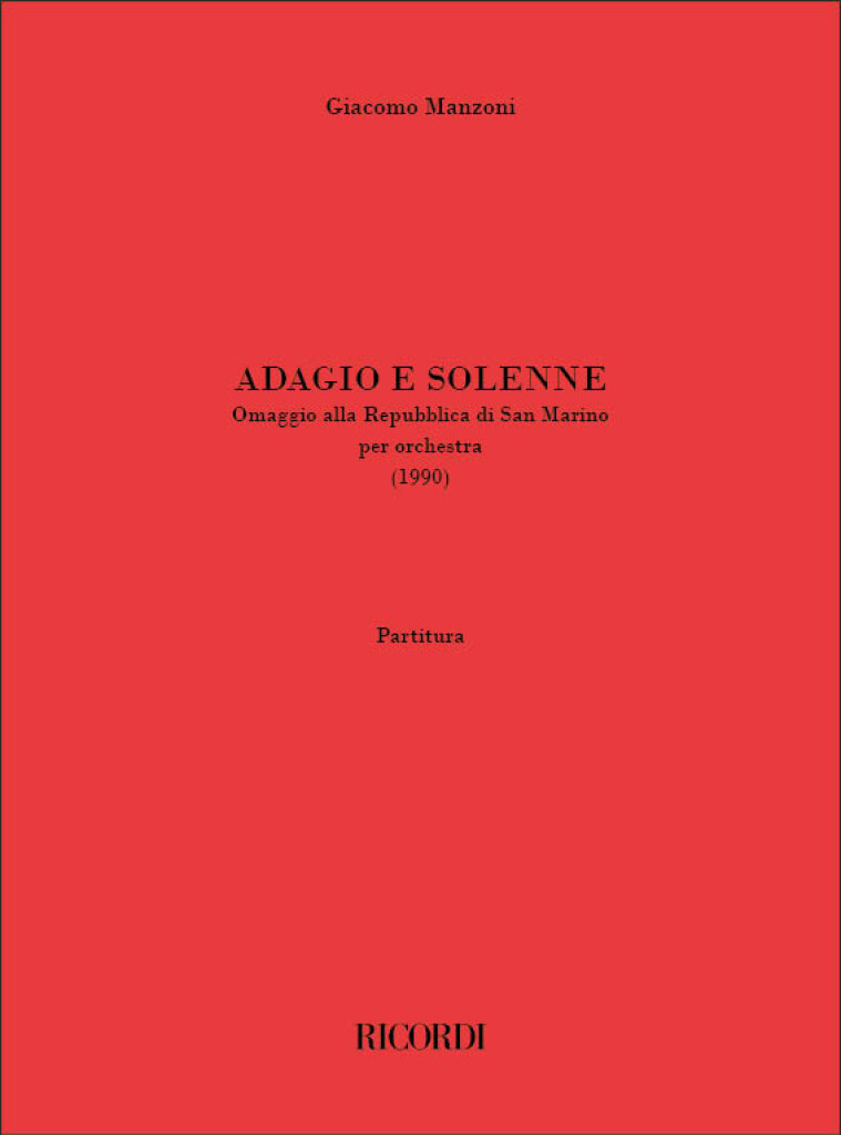 Adagio e solenne